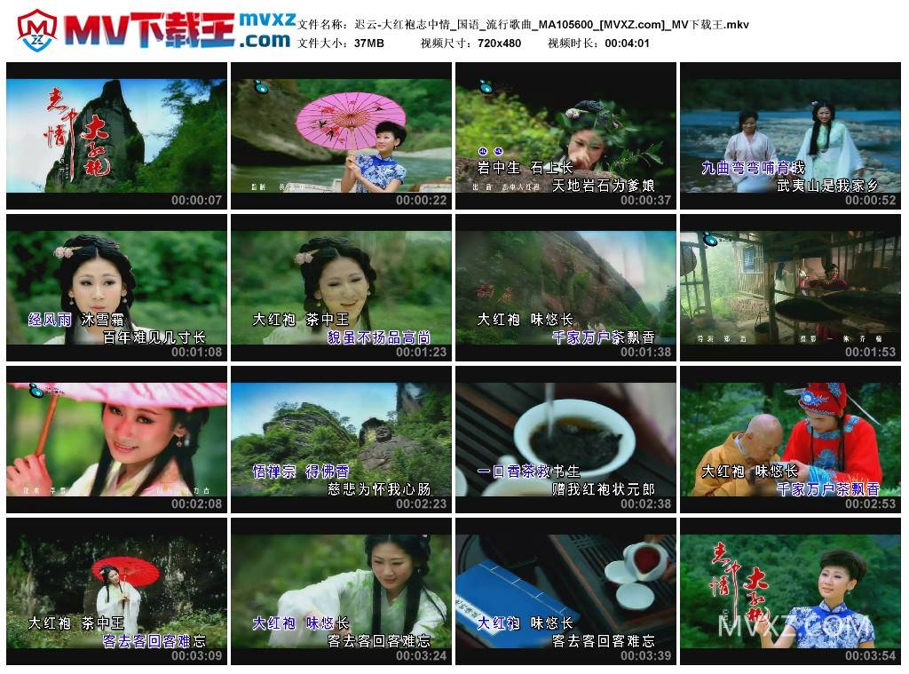 迟云-大红袍志中情_国语_流行歌曲_MA105600